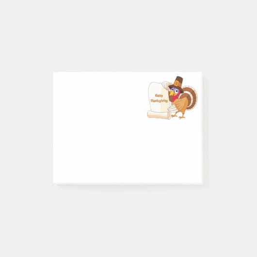感謝祭の後それノート ポストイット (正面)