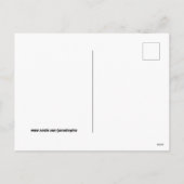 感謝祭の恵みがマイルを横切って  シーズンポストカード (裏面)