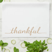 感謝祭の感謝している台所タオル キッチンタオル (折り畳み)