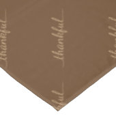 感謝祭の感謝している布のテーブルクロス テーブルクロス (アングル)