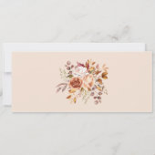 感謝祭の招待状, 感謝祭の食事の招待状 招待状 (裏面)