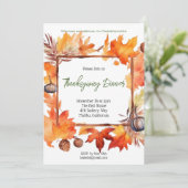 感謝祭の招待状 招待状 (スタンド正面)