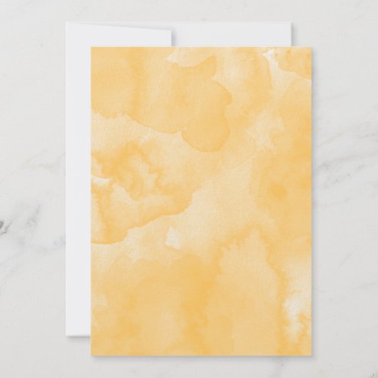 感謝祭の招待状 招待状 (裏面)