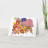 感謝祭の挨拶の ~カード シーズンカード (裏面)