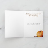 感謝祭の挨拶状 シーズンカード (内部)