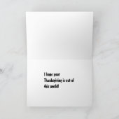 感謝祭の挨拶 シーズンカード (内部)