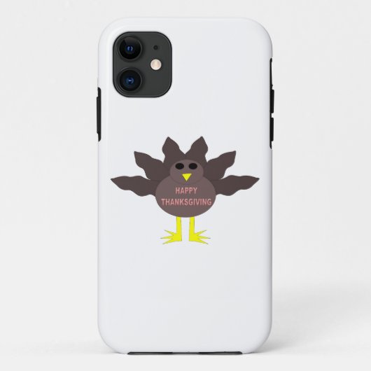 感謝祭の摘み取りトルコiPhoneケース Case-Mate iPhoneケース (裏面)