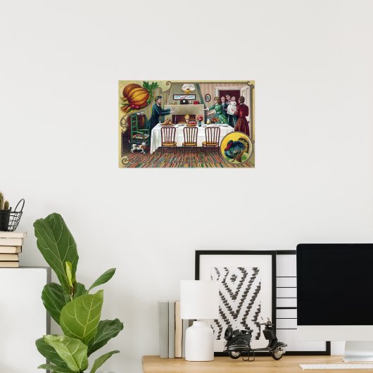 感謝祭の故郷 ポスター (ホームオフィス)