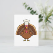 感謝祭の料理人トルコの漫画 ポストカード (スタンド正面)