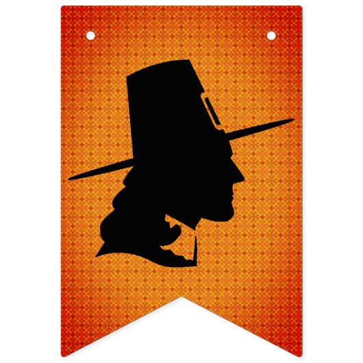 感謝祭の旗布の旗 バンティングフラッグ (第1の旗)