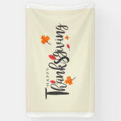 感謝祭の旗 横断幕 (縦)