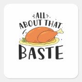 感謝祭の日に向けてのそのデザインについて スクエアシール (正面)