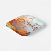 感謝祭の日に神に祝福あれ ペーパープレート (傾斜あり)