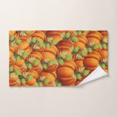 感謝祭の日のカボチャ バスタオルセット (ハンドタオル)