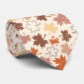 感謝祭の日のデザイン、秋の自然離れの ネクタイ (ロール)