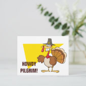 感謝祭の日のトルコからの挨拶 シーズンポストカード (スタンド正面)