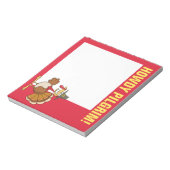 感謝祭の日のトルコからの挨拶 ノートパッド (回転)