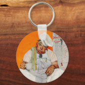 感謝祭の日のブルース キーホルダー (正面)