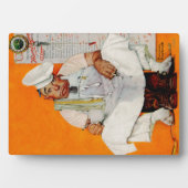 感謝祭の日のブルース フォトプラーク (正面)