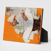 感謝祭の日のブルース フォトプラーク (側面)