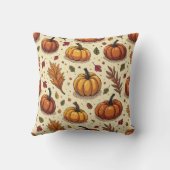 感謝祭の日の快適な枕 クッション (裏面)