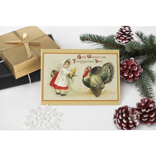 感謝祭の日の祈り ポストカード