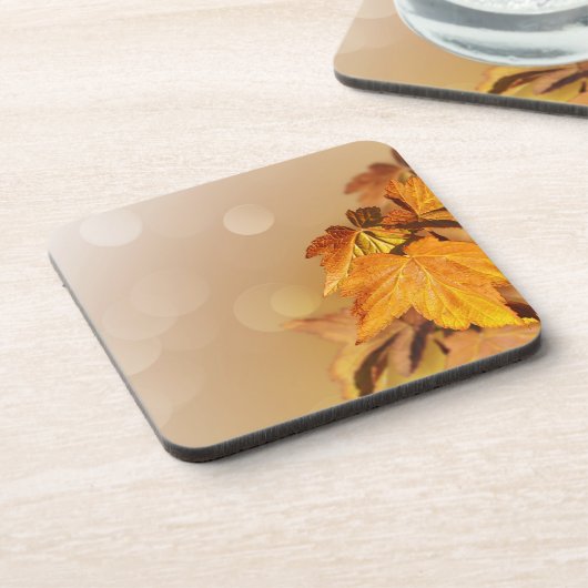 感謝祭の日コルクコースター コースター (左側)