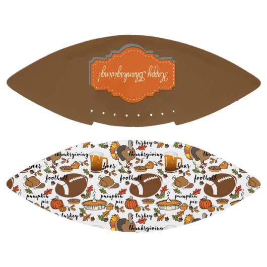 感謝祭の日ホリデーサッカー アメリカンフットボール (パネル)