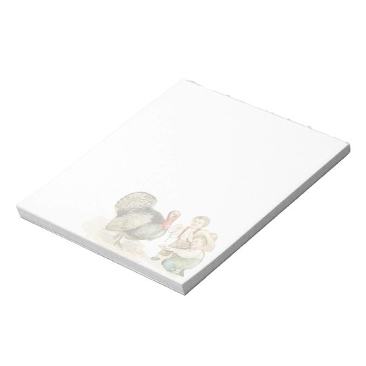 感謝祭の日メモ帳 ノートパッド (回転)