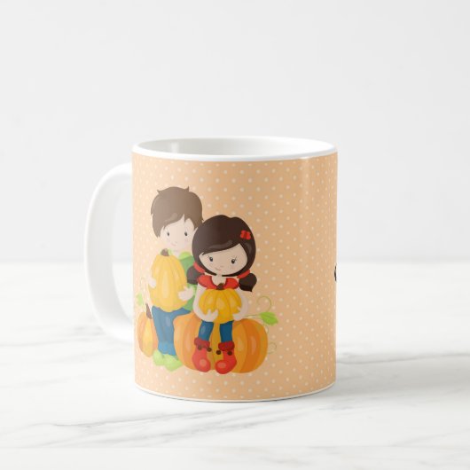 感謝祭の日 コーヒーマグカップ (正面左)