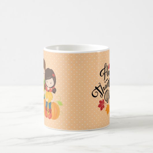 感謝祭の日 コーヒーマグカップ (中央)