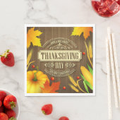 感謝祭の日 スタンダードランチョンナプキン (インサイチュ)