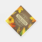 感謝祭の日 スタンダードランチョンナプキン (角)