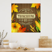 感謝祭の日 ポスター (キッチン)