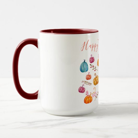 感謝祭の日 マグカップ (左)