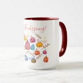 感謝祭の日 マグカップ (正面右)