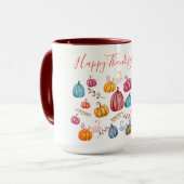 感謝祭の日 マグカップ (正面左)