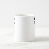 感謝祭の明けの体重 コーヒーマグカップ (中央)