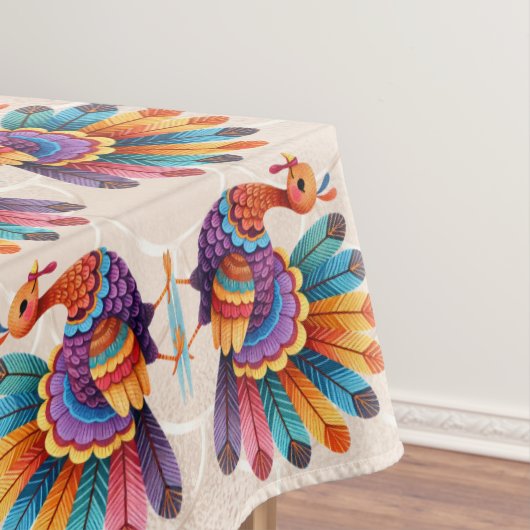 感謝祭の明るい羽トルコのテーブルクロス テーブルクロス (インサイチュ)