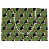 感謝祭の書道 ラージペーパーバッグ (裏面)