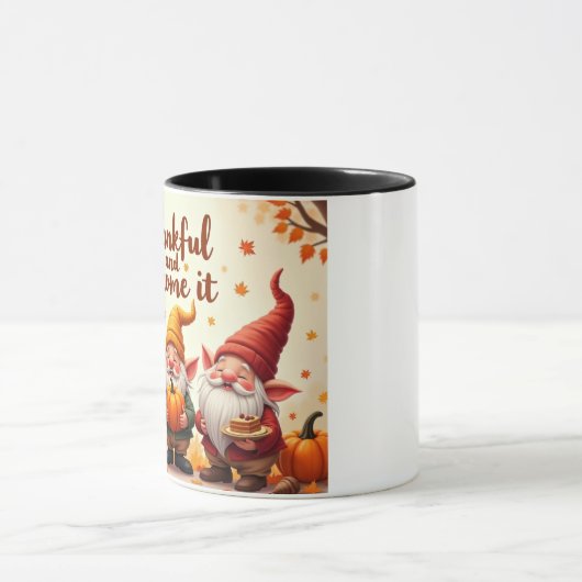 感謝祭の格言 マグカップ (中央)