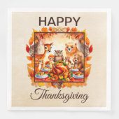 感謝祭の森の動物紅葉 (正面)