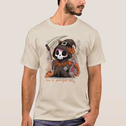 感謝祭の死神 Tシャツ (正面)