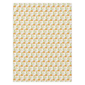 感謝祭の水の色のカボチャ テーブルクロス (正面)