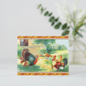 感謝祭の水彩 シーズンポストカード (スタンド正面)