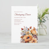 感謝祭の水色の秋花 –  招待状 (スタンド正面)