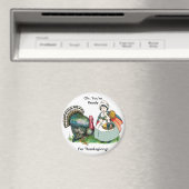 感謝祭の準備ができているヴィンテージ マグネット (インサイチュ (食洗機))