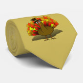 感謝祭の漫画トルコ巡礼者 ネクタイ (ロール)