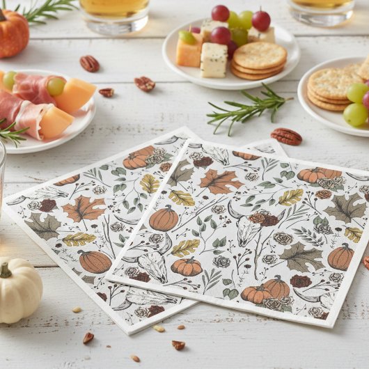 感謝祭の牛のスカル秋収穫