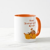感謝祭の祝日トルコ マグカップ (正面右)
